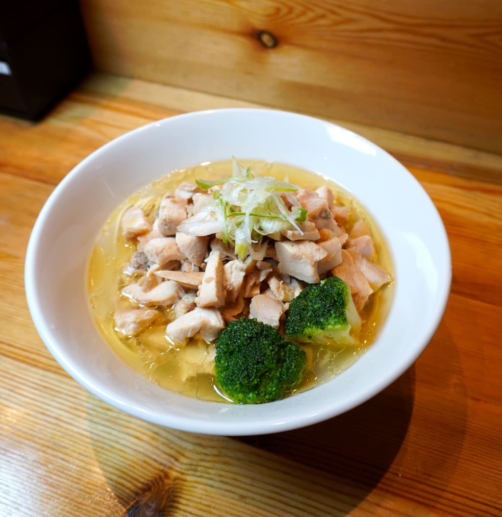 머슬 라멘 (단백질 46.6g)｜RAMEN 百舌鳥（赤坂）